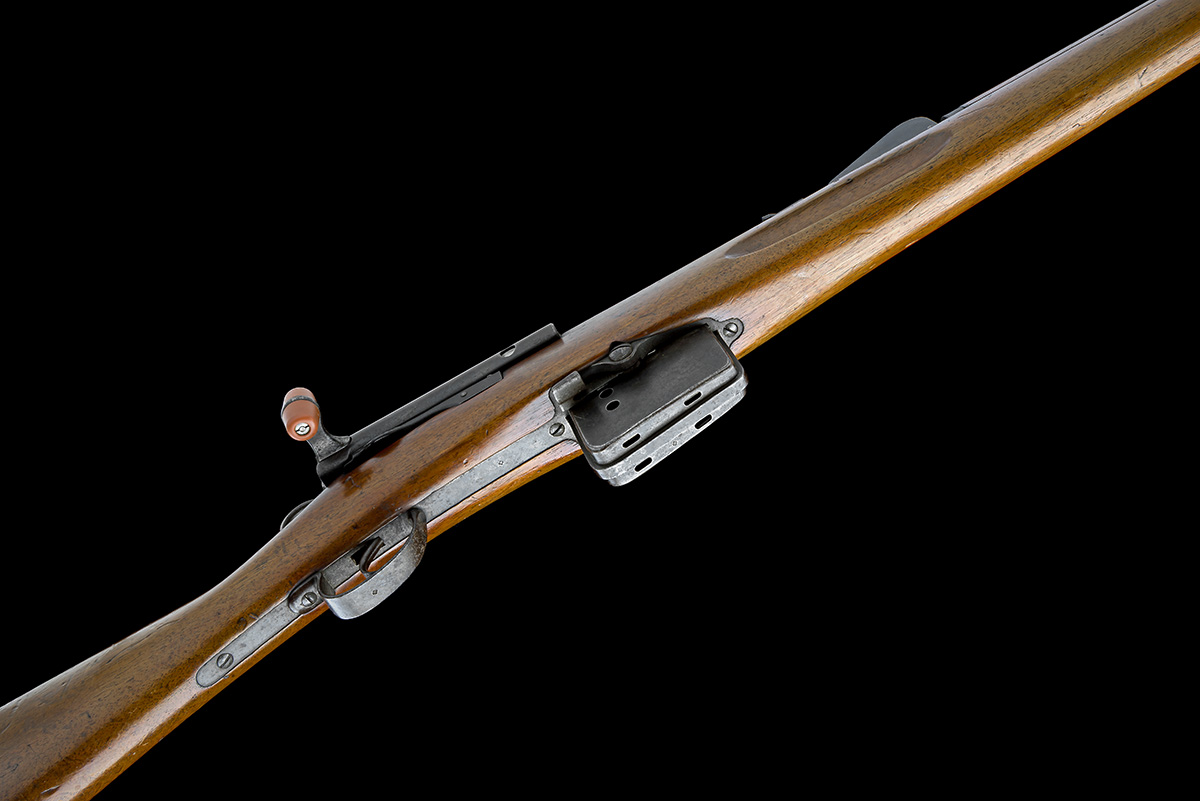 A 7.5x53mm (SWISS) SCHMIDT RUBIN M1889 STRAIGHT-PULL SERVICE RIFLE, serial no. 45549, circa 1895, - Bild 3 aus 4