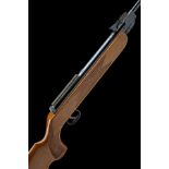 A SCARCE .22 BSF MODEL S70 BREAK-BARREL AIR-RIFLE, serial no. 6057, circa 1983, with blued and