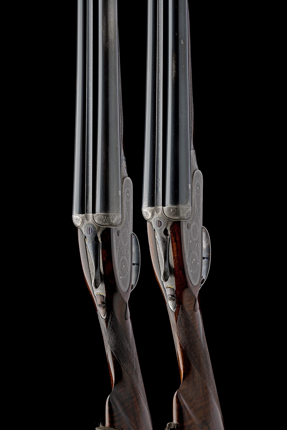 J. PURDEY & SONS A PAIR OF 12-BORE SELF-OPENING SIDELOCK EJECTORS, serial no. 20619 / 20, circa - Bild 4 aus 4