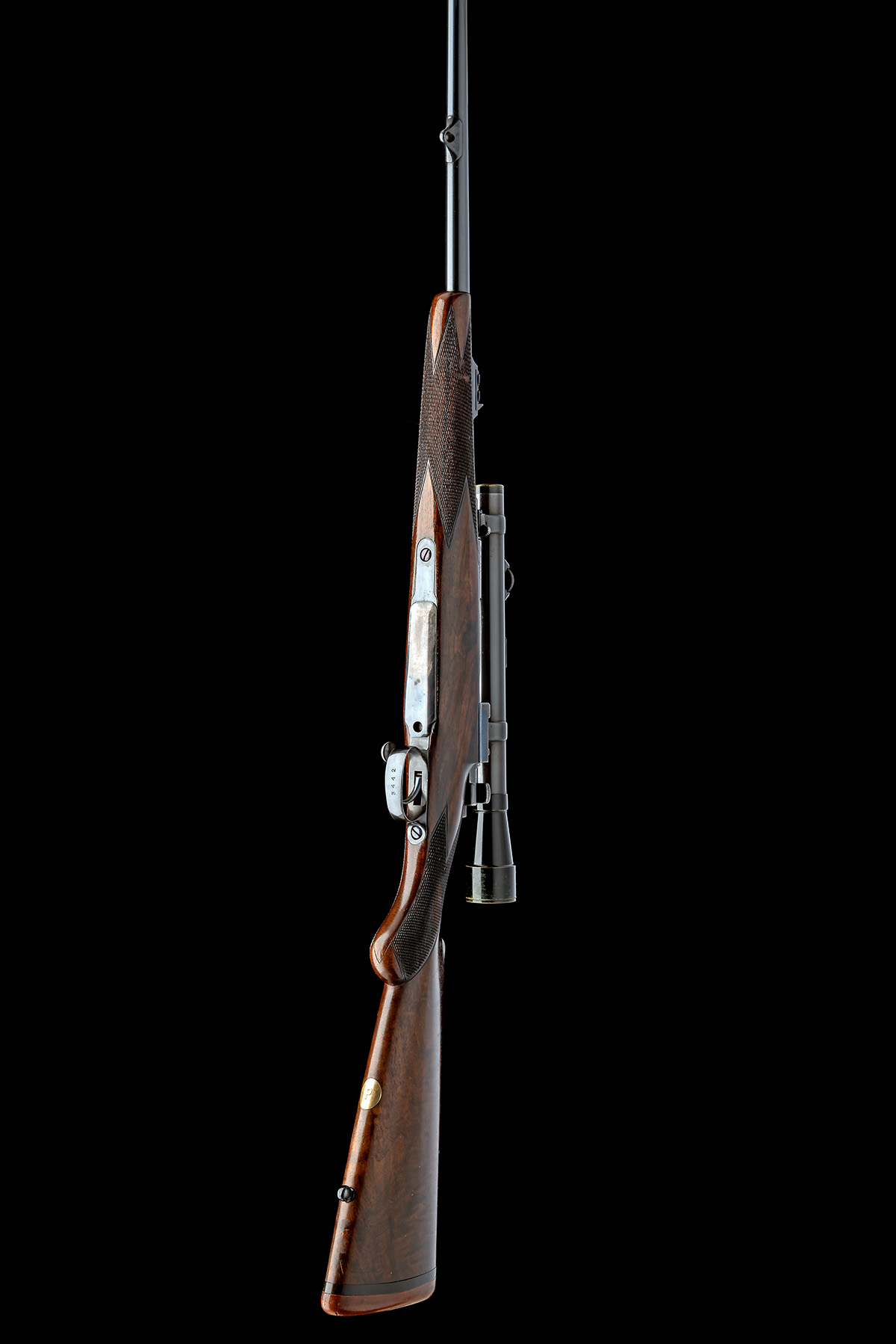 JOHN RIGBY & CO. A .275 (RIGBY) BOLT-MAGAZINE SPORTING RIFLE, serial no. 3442, for 1910, 24in. nitro - Image 8 of 9
