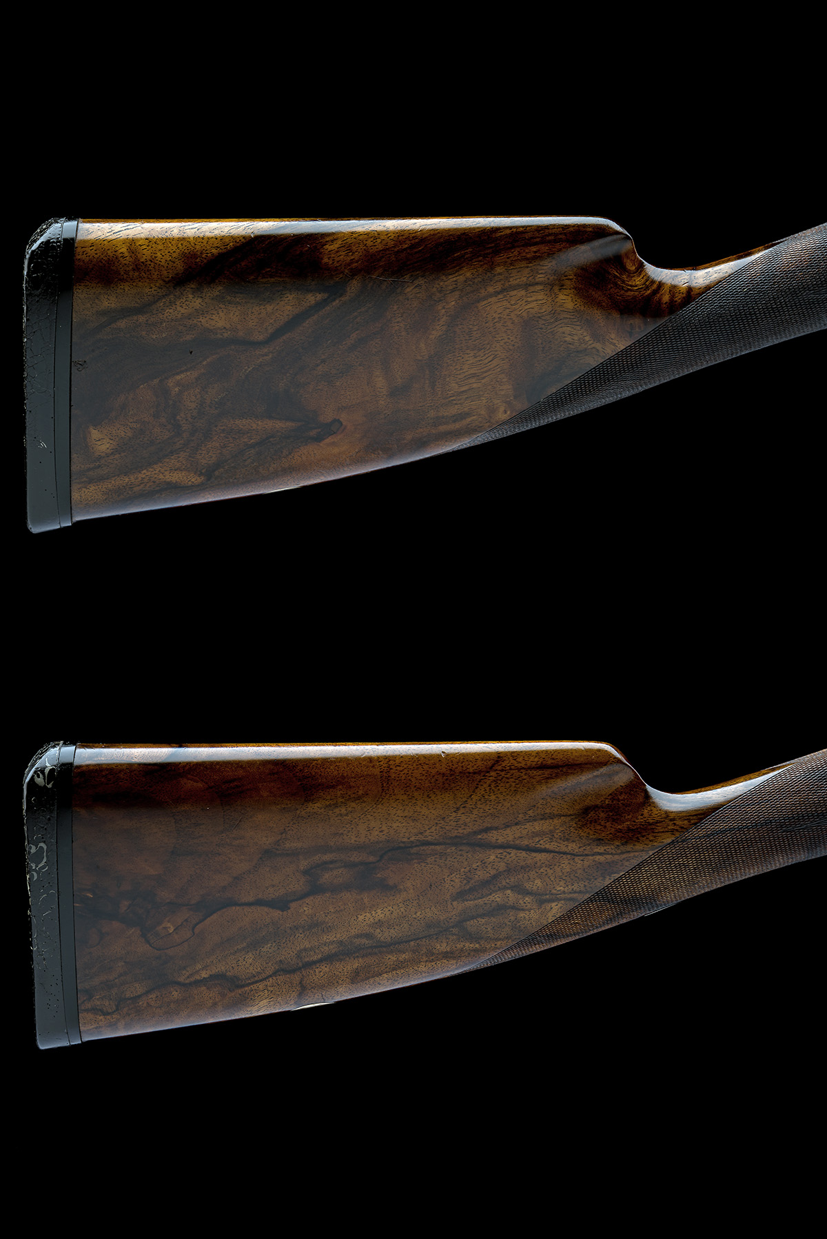 BROWNING ARMS COMPANY A PAIR OF BODSON AND PIROTTE-ENGRAVED 12-BORE 'D4' SINGLE-TRIGGER OVER AND - Image 7 of 11