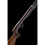 A RARE .177 BSA LINCOLN JEFFERIES LIGHT PATTERN UNDER-LEVER AIR-RIFLE, serial no. 7092, for 1906,