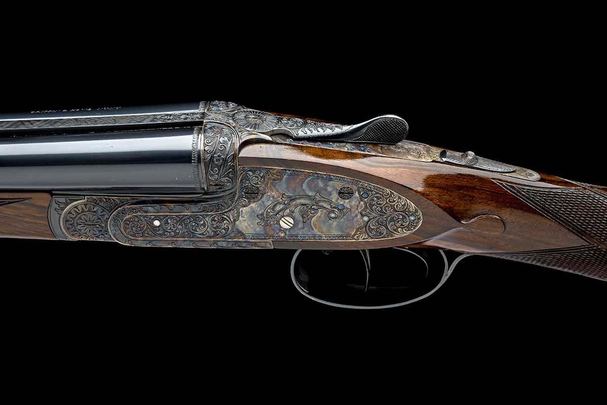 ARRIETA FOR GRIFFIN & HOWE A 28-BORE SIDELOCK EJECTOR, serial no. 57-03-243-11, for 2011, 30in. - Image 4 of 8