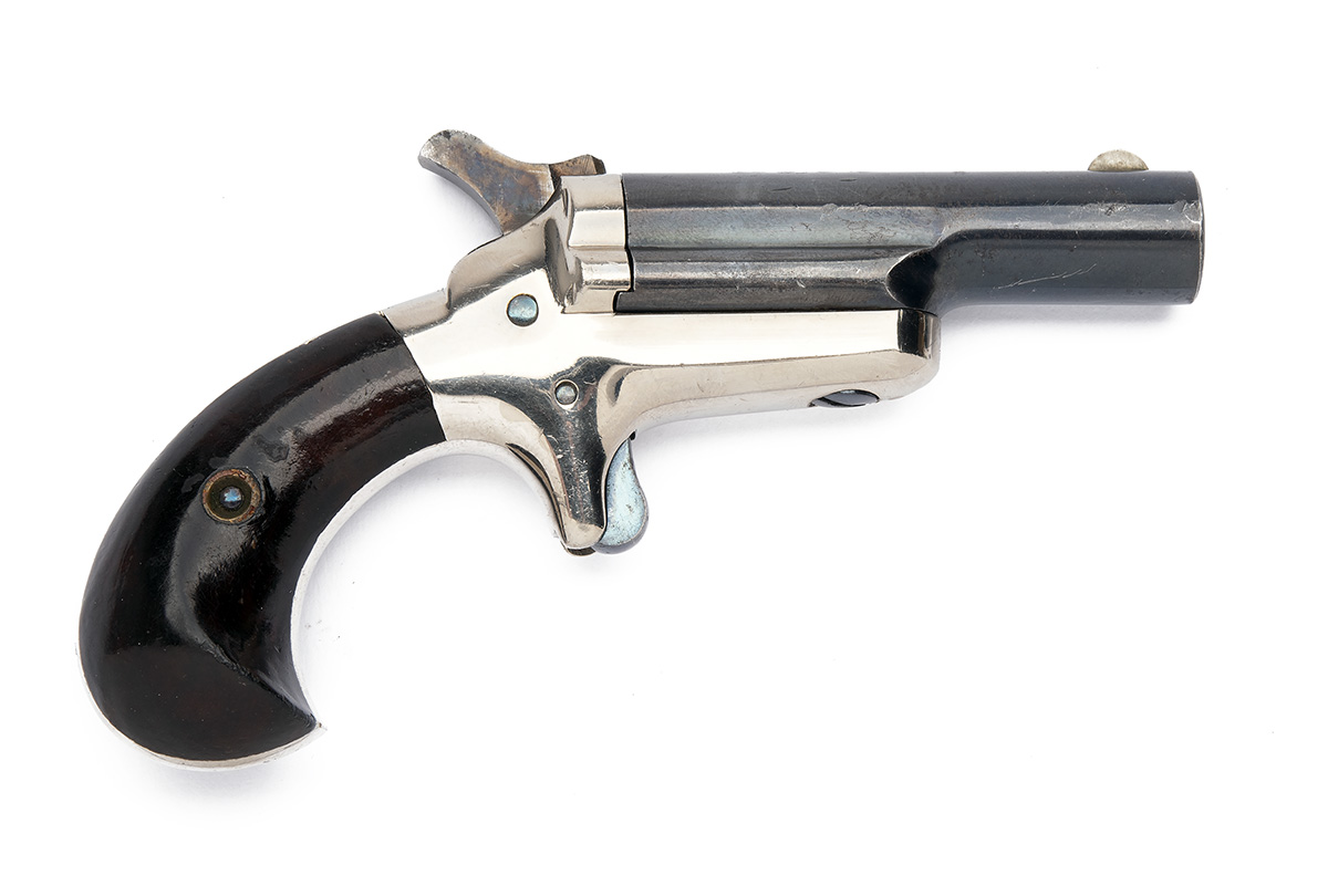 A .41 (RIMFIRE) COLT No3 THUER'S PATENT DERRINGER VEST PISTOL, no visible serial number, in a - Image 2 of 6