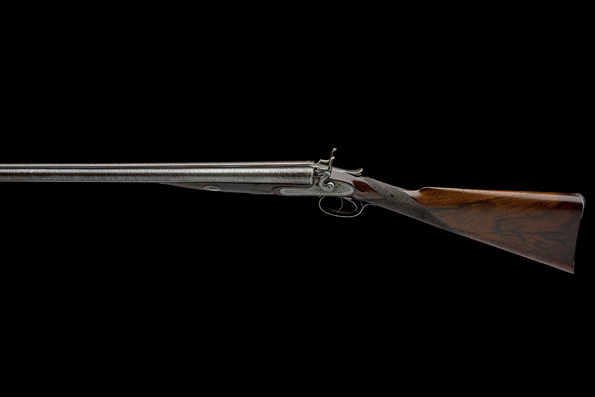 ADAMS'S PATENT SMALL ARMS COMPANY A 12-BORE HORSLEY 1863 'NO.2 PATENT' PULL-BACK TOPLEVER SNAP- - Image 2 of 9