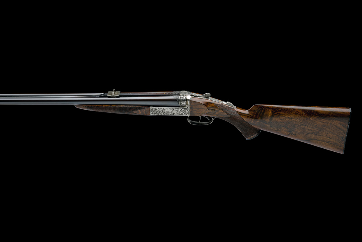 TERENCE A SMITH A VIRTUALLY COMPLETED .470 (FLANGED) NITRO EXPRESS BOXLOCK NON-EJECTOR DOUBLE RIFLE, - Image 2 of 10