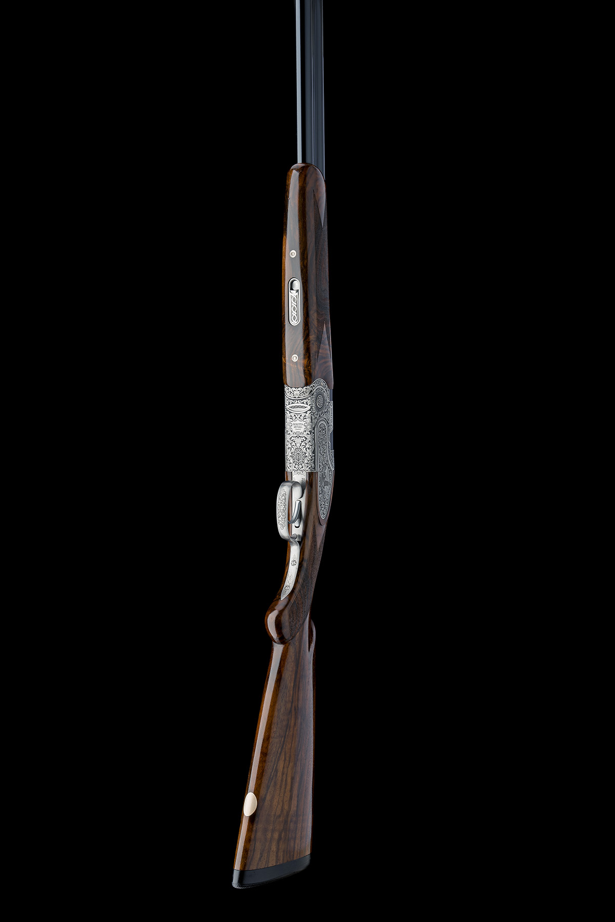 P. BERETTA A 12-BORE '687EELL CLASSIC' SINGLE-TRIGGER SIDEPLATED OVER AND UNDER EJECTOR, serial - Image 6 of 8