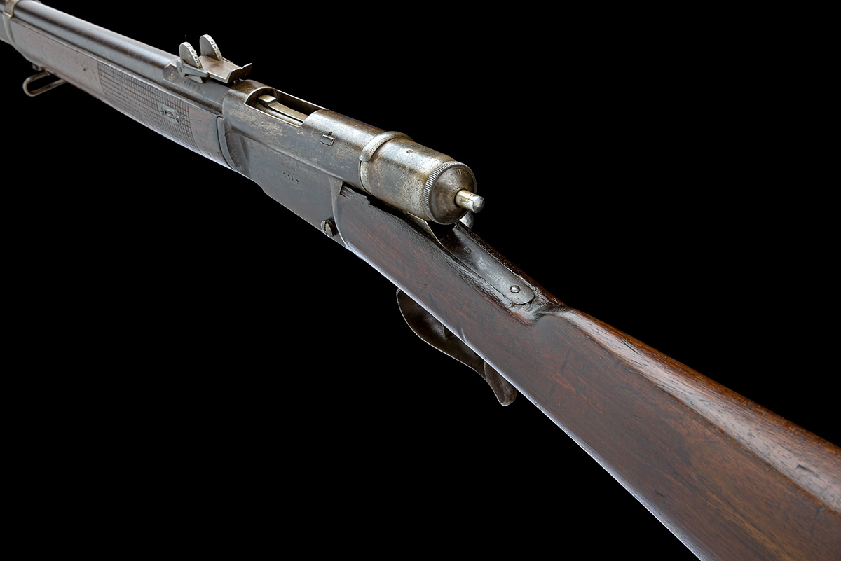 A 10.4mm (RIMFIRE) SWISS VETTERLI M1871 'SHARP-SHOOTER' BOLT-ACTION RIFLE, serial no. 9183, - Image 5 of 9