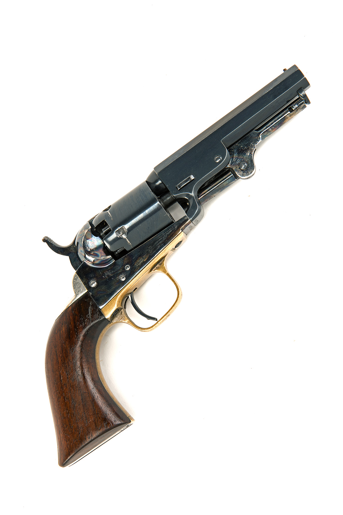 A CASED .31 PERCUSSION COLT 1849 POCKET REVOLVER, serial no. 157703, for 1859, with 4in. reblued - Image 2 of 4