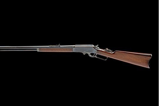 A .32-40 (W&B) MARLIN MODEL 1893 LEVER-ACTION SPORTING RIFLE, serial no. 418748, first quarter of - Image 2 of 8