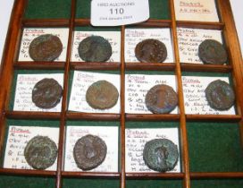 A collection of eleven Roman coins of Probus (AD27