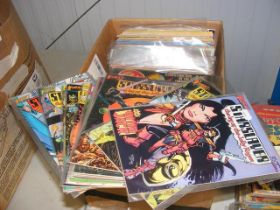 Assorted comics, including Alter Ego, 2000AD Judge