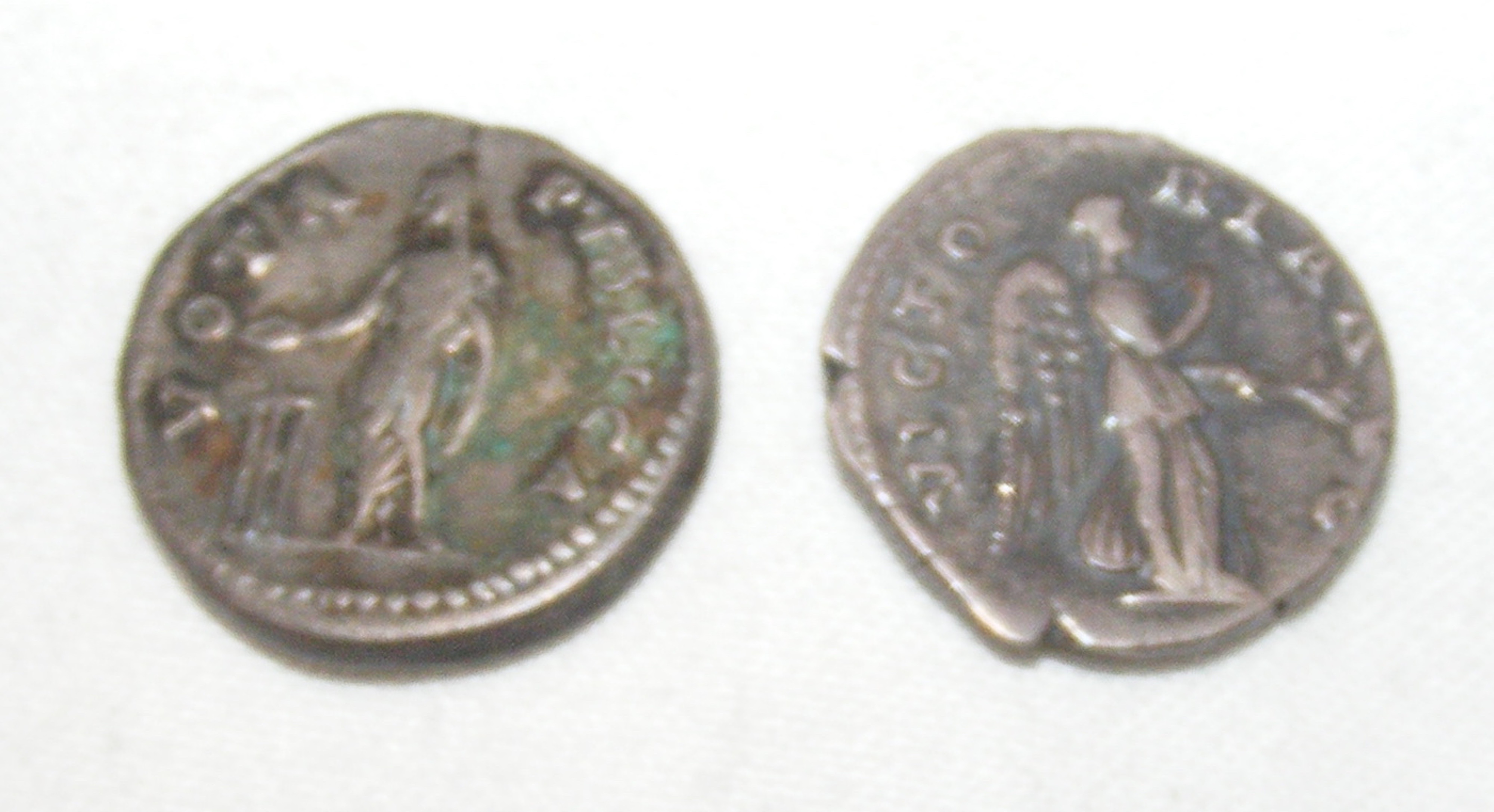 Two Roman silver coins, Hadrian (AD117-138) - each - Image 2 of 2