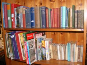 A quantity of old books, including children's annu