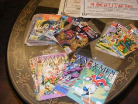 Assorted comics, including Marvel The Knights of P