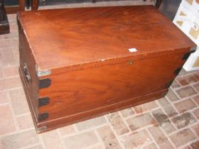 An old blanket chest