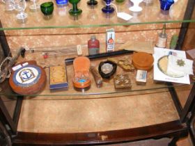 Various collectables including Naval plaque, saili