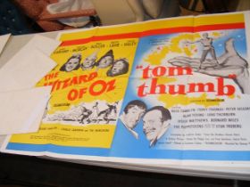 Assorted British quad musical film posters - 'Sound of Music', 'Oliver' etc.