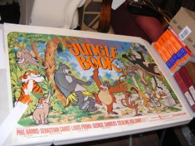 Walt Disney's 'The Jungle Book' British quad film