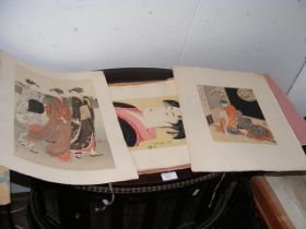 A selection of old Oriental pictures in a folio