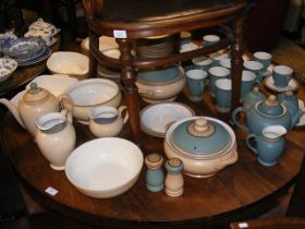 A large quantity of Denby 'Luxor' pattern table an