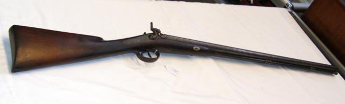 A muzzle loading percussion 12 bore shotgun, circa