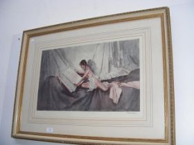 WILLIAM RUSSELL FLINT - Artist proof print of semi