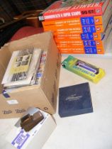 Collectable stamps, reference books etc.