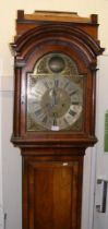 An antique eight day Grandfather clock by John Gor