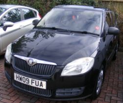 FROM A DECEASED ESTATE - A 2009 Skoda Fabia hatch