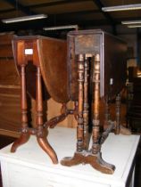 Two mahogany Sutherland tables