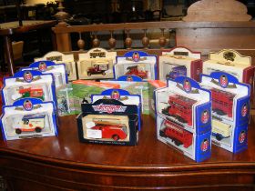 A quantity of boxed die cast model vehicles