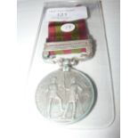 An Edward VII India medal 1895 with Waziristan 190