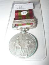 An Edward VII India medal 1895 with Waziristan 190