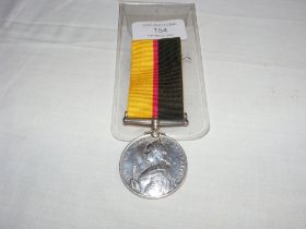 A Queen's Sudan medal 4144 Pvt. E Stanway - 1st No