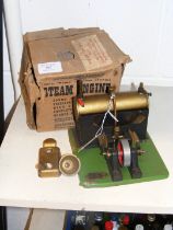A model 'Major' 1550 twin cylinder steam engine, t