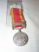 A Second China War medal with Taku Forts 1860 clas