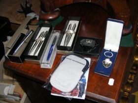 A selection of car memorabilia - Alexander Dennis