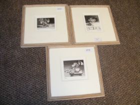 Three Limited Edition still life prints by LUIGI V