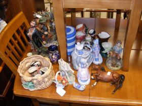 Assorted collectable ceramic ware including Royal