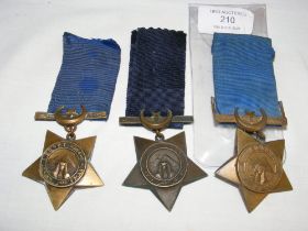 Three Egypt/Sudan War medals