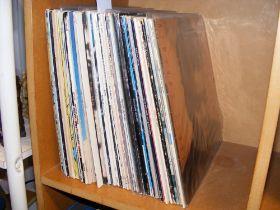 Assorted vinyl records, including Genesis - Nurser