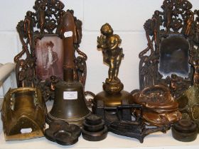 Assorted metal ware