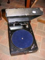 A Inguaphone picnic gramophone