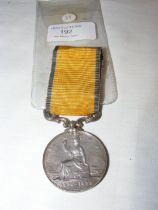 An original Baltic medal - un-named but issued to