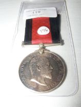 An Edward VII Natal medal to Pvt. J S Zeitsman, Du