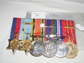 A replica six medal group to Flying Officer Malcol