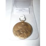 A rare George V Allied Subjects medal - bronze -