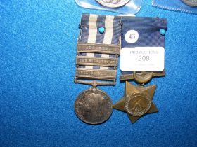 An 1882 Egypt War medal with Abu Klea, The Nile 18