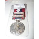 A Victoria Sutlej medal with Sobraon and